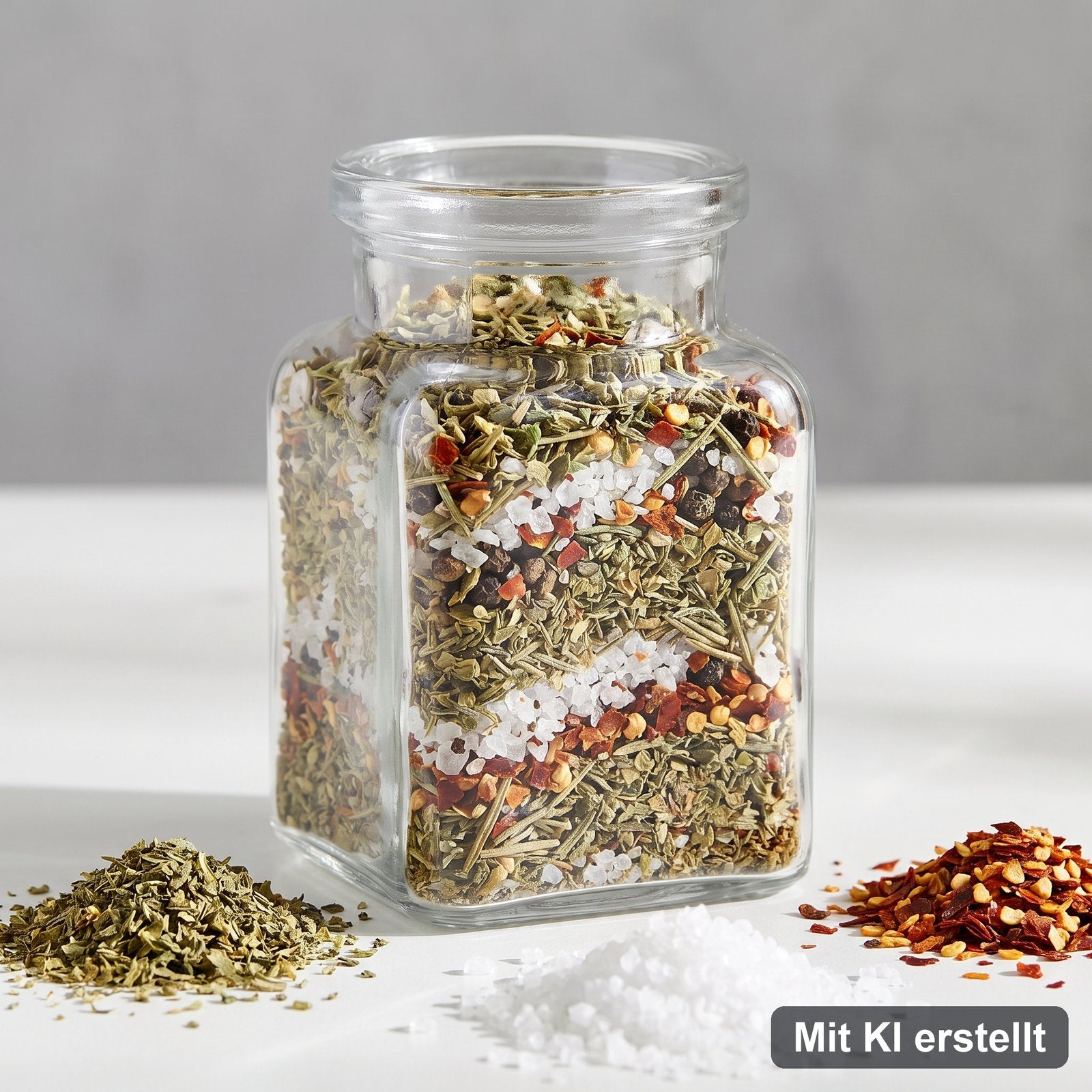 Gewürzmischung mediterran selbst gemacht – Mit KI erstellt